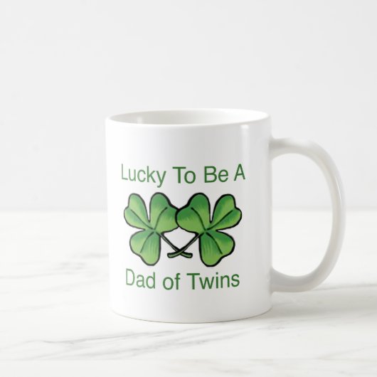 Glücklich DoppelVater sein Kaffeetasse (Rechts)