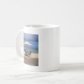 Glücklich Draußen Kaffeetasse (Vorderseite Links)