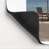 Glücklich Draußen Mousepad (Ecke)