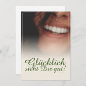 Glücklich, du Arsch! (Vorne/Hinten)