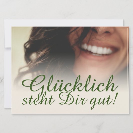 Glücklich, du Arsch! (Vorderseite)