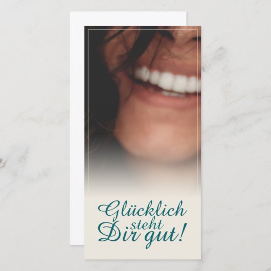 Glücklich, du Arsch! (Vorne/Hinten)