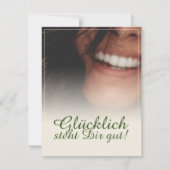 Glücklich, du Arsch! (Vorderseite)