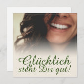 Glücklich, du Arsch! (Vorne/Hinten)