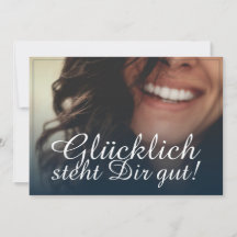 Glücklich, du Arsch! - Blau