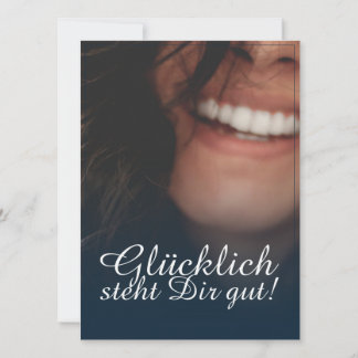 Glücklich, du Arsch! - Blau