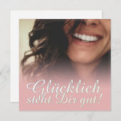 Glücklich, du Arsch! - Rosé (Vorne/Hinten)