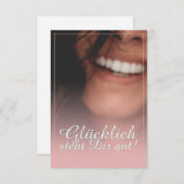 Glücklich, du Arsch! - Rosé (Vorne/Hinten)