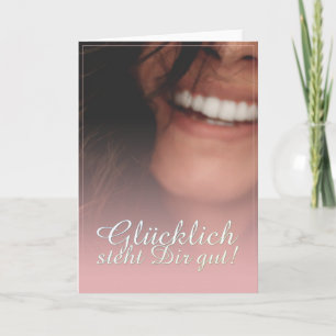 Glücklich, du Arsch! - Rosé Karte