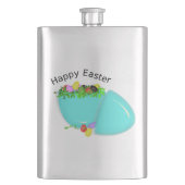 "GLÜCKLICH EASTER" EGG FLACHMANN (Vorderseite)