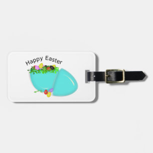 "GLÜCKLICH EASTER" EGG GEPÄCKANHÄNGER