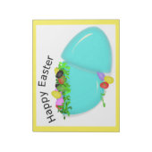 "GLÜCKLICH EASTER" EGG NOTIZBLOCK (Rotiert)