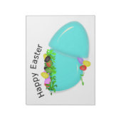 "GLÜCKLICH EASTER" EGG NOTIZBLOCK (Rotiert)