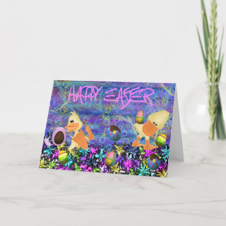 GLÜCKLICH EASTER FEIERTAGSKARTE