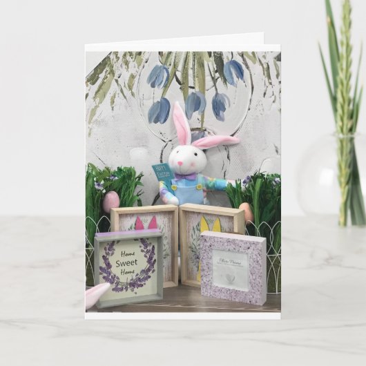 GLÜCKLICH "EASTER" / GLÜCKLICH "SPRING" GLÜCKLICH  FEIERTAGSKARTE (Vorderseite)