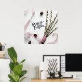 GLÜCKLICH EASTER POSTER (Heimbüro)