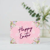 GLÜCKLICH EASTER POSTKARTE (Stehend Vorderseite)