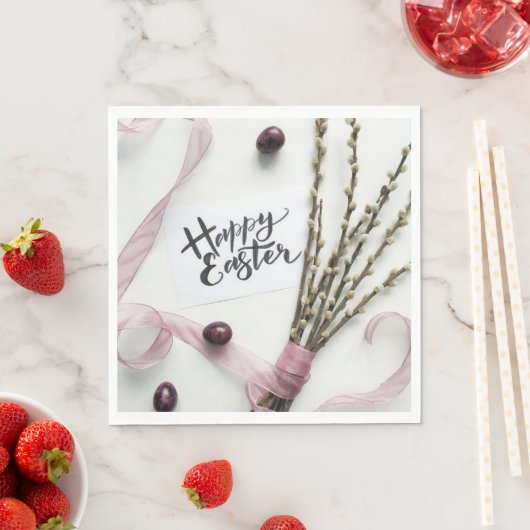 GLÜCKLICH EASTER SERVIETTE (Beispiel)