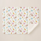 GLÜCKLICH EASTER SHERPADECKE (Vorderseite (Horizontal))