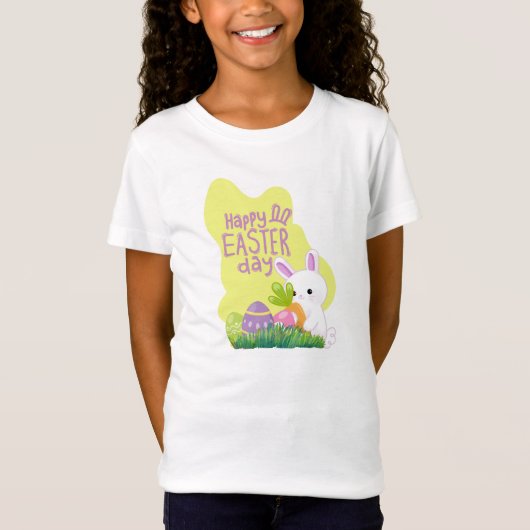GLÜCKLICH EASTER T-Shirt (Vorderseite)
