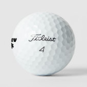 Glücklich ein Golf Ball (Logo)