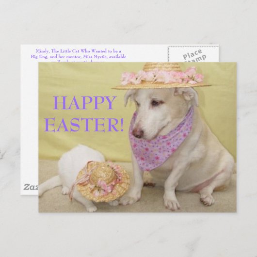 GLÜCKLICH EINFACH! FEIERTAGSPOSTKARTE (Vorne/Hinten)