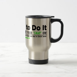 Glücklich, es zu tun - Reise/Pendler-Tasse Reisebecher
