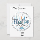 glücklich feiertagskarte (Vorderseite)