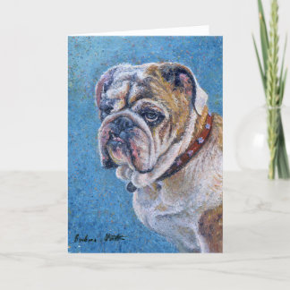 "Glücklich?" Feiertagskarte