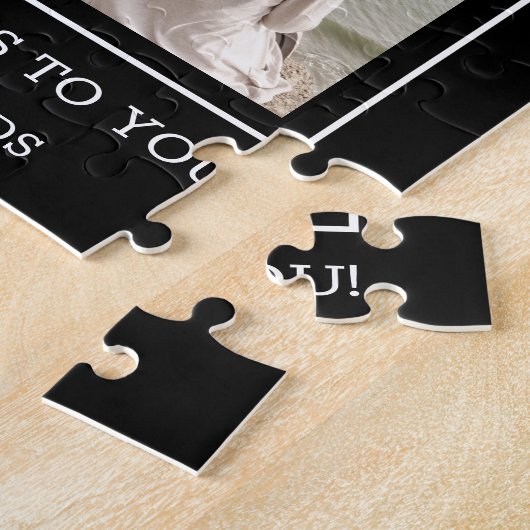 Glücklich Geburtstag 4 Foto Collage Puzzle (Seite)