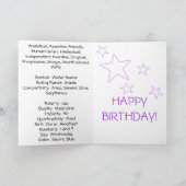 GLÜCKLICH GEBURTSTAG AQUARIUS! KARTE (Innenseite)