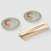 Glücklich Geburtstag einfaches Foto Moderne Feier Fächer (Non-assembled)