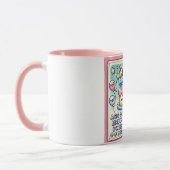 Glücklich Geburtstag fröhlicher Cake Delight Tasse (Links)