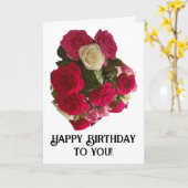 glücklich |Geburtstag für dich! Karte (Gelbe Blume)