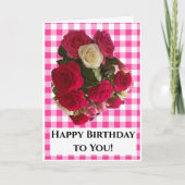 glücklich |Geburtstag für dich! Karte (Vorderseite)