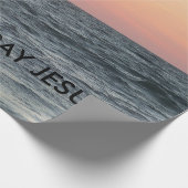 GLÜCKLICH GEBURTSTAG JESUS! Geschenkpapier (Ecke)