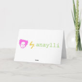 GLÜCKLICH GEBURTSTAG! KARTE (Rückseite)