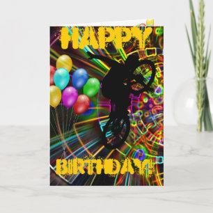 GLÜCKLICH GEBURTSTAG! KARTE