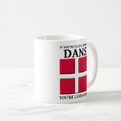 Glücklich genug, um dänische Tasse zu sein (VorderseiteRechts)
