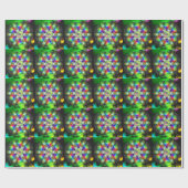Glücklich Geschenkpapier (Flach)