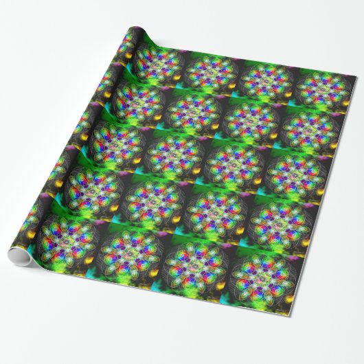 Glücklich Geschenkpapier (Ungerollt)