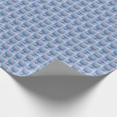 Glücklich geschenkpapier (Ecke)