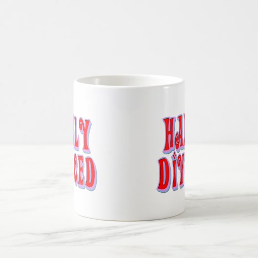 glücklich geschieden kaffeetasse (Mittel)