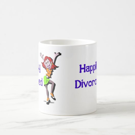 Glücklich geschieden kaffeetasse (Mittel)