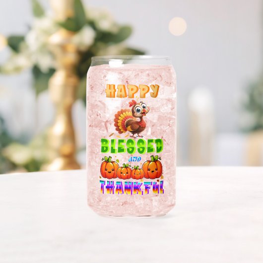 Glücklich Gesegnet Und Dankbar Dosenglas (Insitu (Hochzeit))