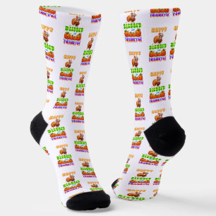 Glücklich Gesegnet Und Dankbar Socken