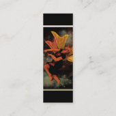 Glücklich… Glücklich Mini Visitenkarte (Rückseite)