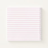 GLÜCKLICH. GLÜCKLICHES LEBEN. | Fun Zitat Notizbuch (Rückseite)