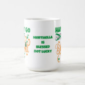 GLÜCKLICH GO Lucky BLESSED Personal St Patrick's D Kaffeetasse (Mittel)
