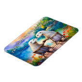 Glücklich haben wir jeden Otter Magnet (Linke Seite)